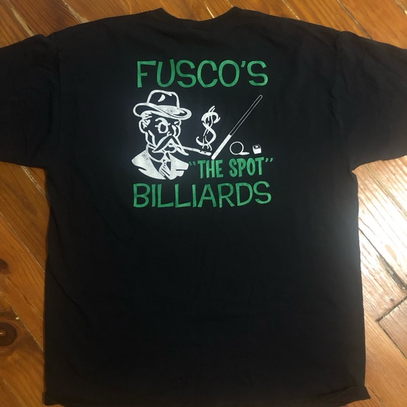 Fusco’s “The Spot” Billiards T-Shirt - Picture 1 of 4